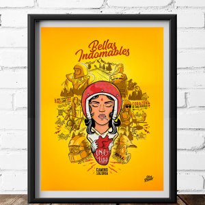 Poster Bellas Indomables