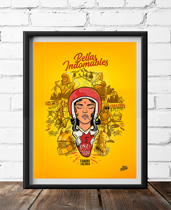 Poster Bellas Indomables