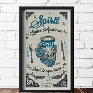 Poster Jurel de Agua Brava