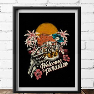 Poster Welcome To Paradise