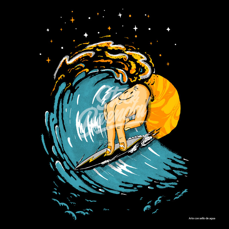 Polera Mano Wave - Imagen 3